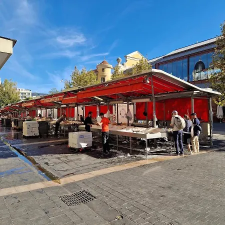 Appartement With Big Terrace Full Center With Air Conditioning Nice