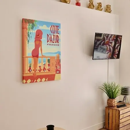 With Big Terrace Full Center With Air Conditioning Appartement Nice