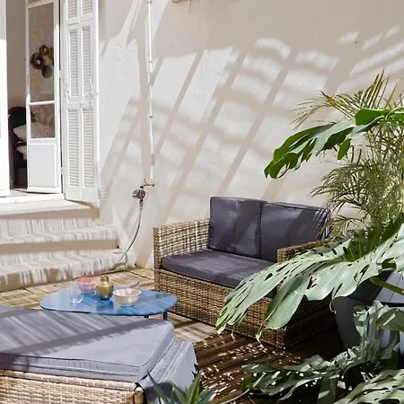 With Big Terrace Full Center With Air Conditioning Apartment Nizza